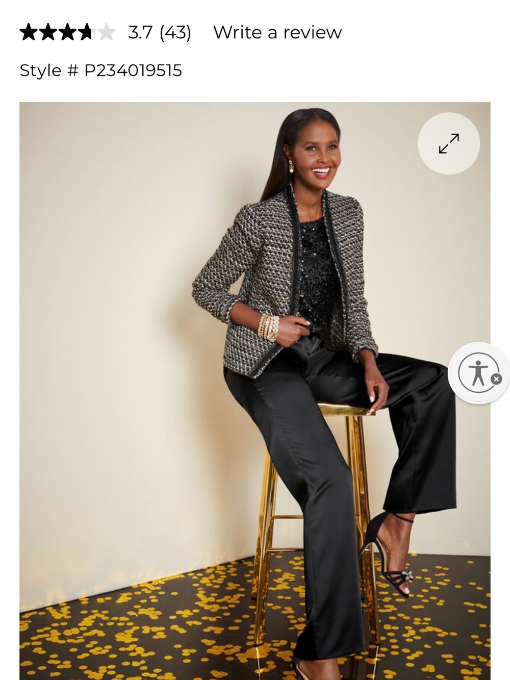 Talbots Breckenridge Tweed Jacket